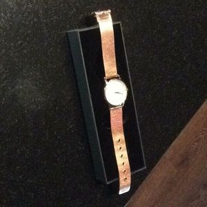 Rose Gold watch